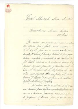 Correspondencia al Card. Cagliero de 13 remitentes (26-3-1901)
