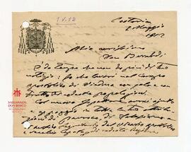 Carta de Mons. Cagliero a Don Beraldi (2-5-1912)