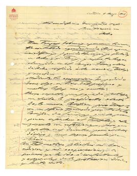 Carta manuscrita de Cagliero a Orsi, 1912