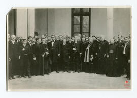 Colegio Pío IX BsAs. Despedida de Mons. Cagliero. 1904