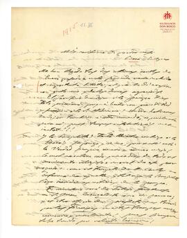 Carta de Mons. Cagliero a Don Orsi (sin fecha, posible 1915)