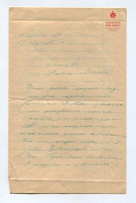 Carta de Mons. Cagliero al P. Beraldi (19-8-1915)