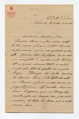 Carta dirigida al Card. Cagliero de Eduardo Genghini (8-2-1903)