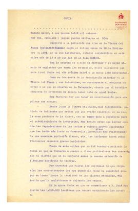 Transcripción mecanografiada